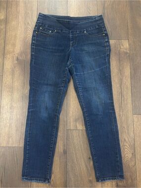 JAG Jeans Pull On High Rise Skinny Jeans, Smooth Waistband, Size 6